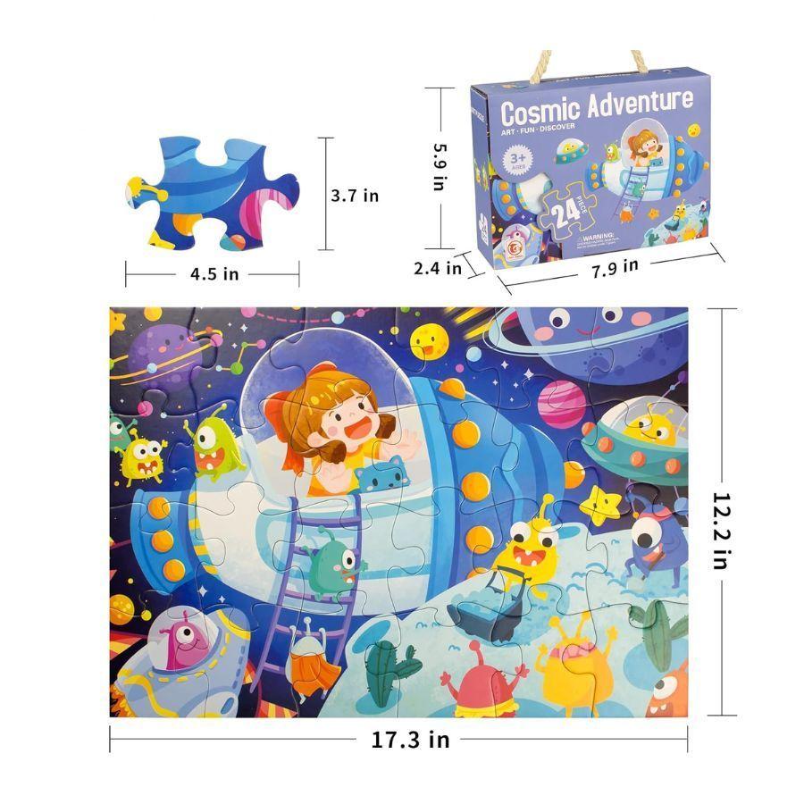 Rompecabezas Espacial Para Niños-3