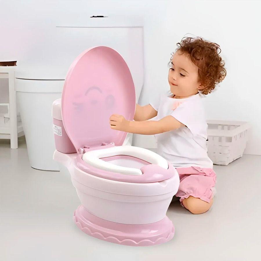 Pelela Musical Plegable Para Bebés Rosado-2