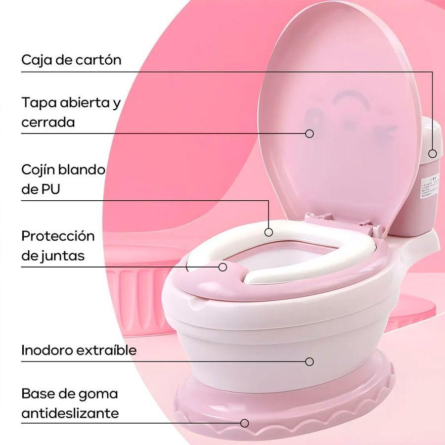 Pelela Musical Plegable Para Bebés Rosado-4