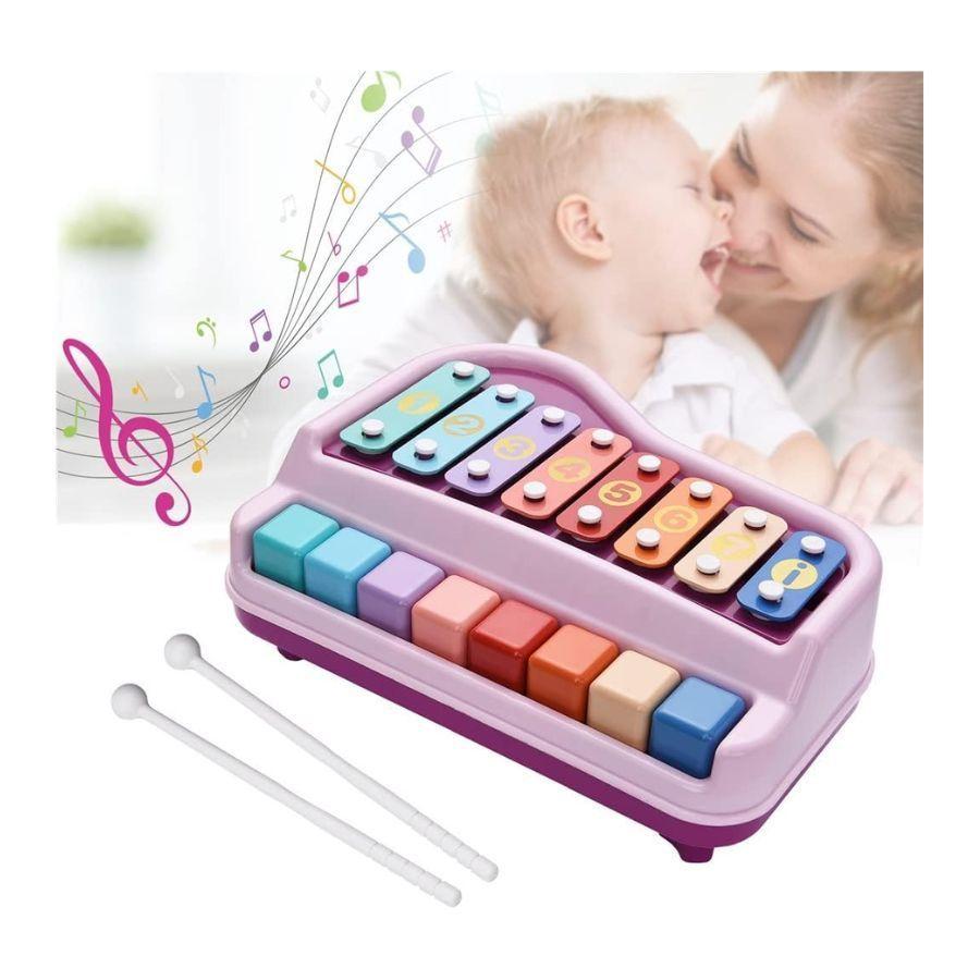 Piano de Juguete Musical Infantil 2 en 1-2