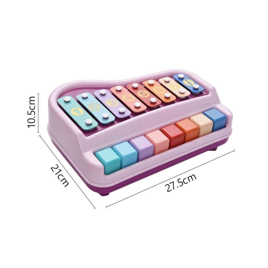 Piano de Juguete Musical Infantil 2 en 1-6