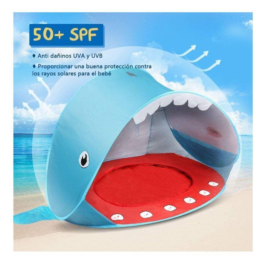 Carpa Tienda para Bebé Plegable con Piscina-3