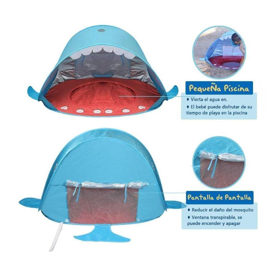 Carpa Tienda para Bebé Plegable con Piscina-6