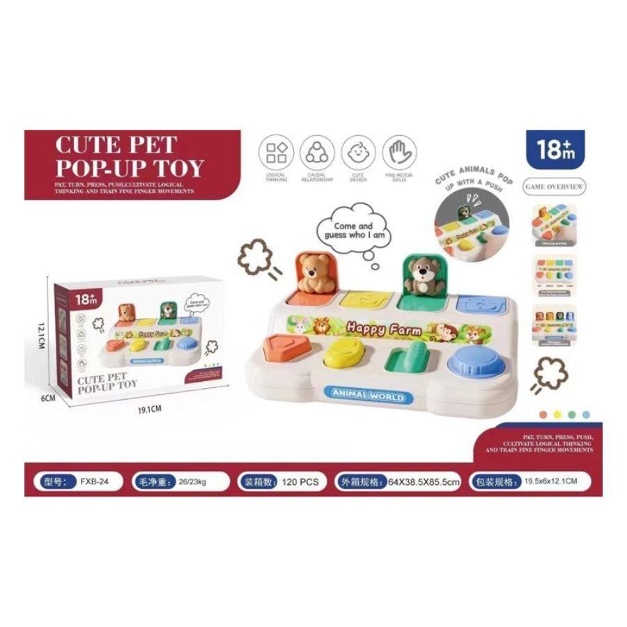 Juguete Pop De Osito Causa Y Efecto-3