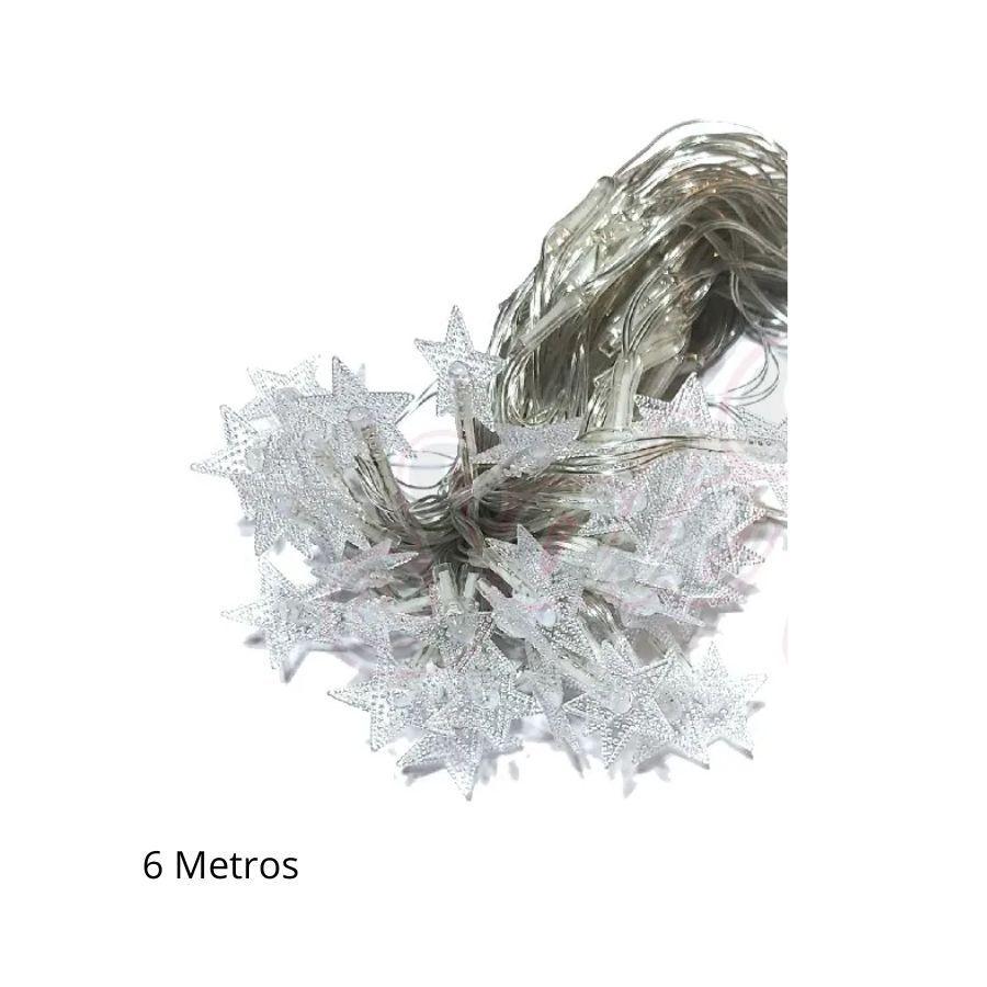 Malla Estrellas Cascada Luces Solar 192 LED Multicolor 6 Metros-2