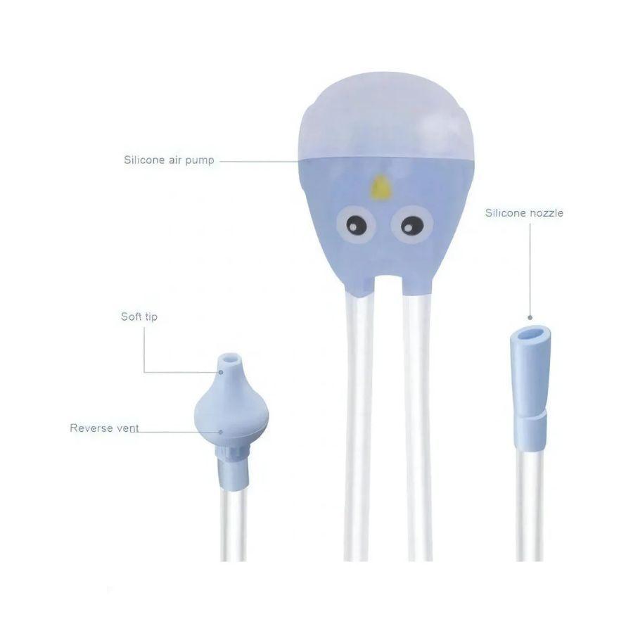 Aspirador Nasal Para Bebes Aspirador De Succión Saca Mocos -2