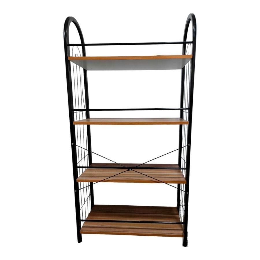 Estante Repisa De Madera Y Metal De 4 Niveles-0