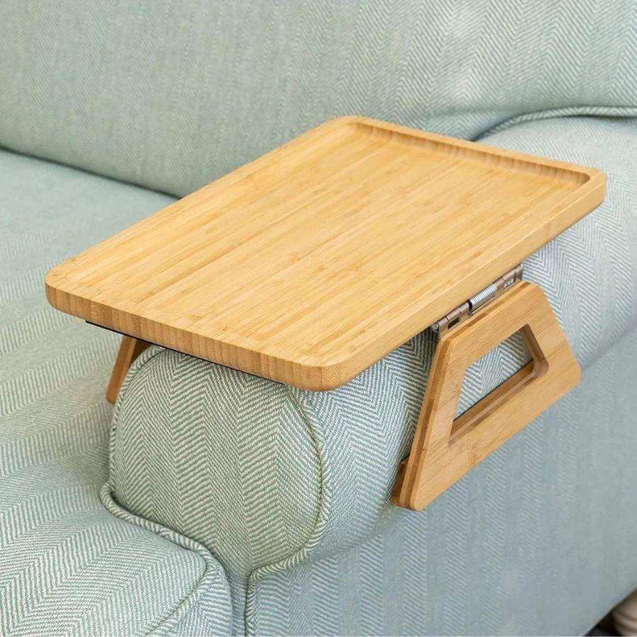 Bandeja para Servir Portátil Para Brazo De Sofá-3