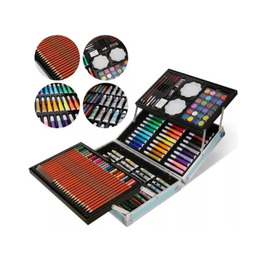 Kit De Arte Maletín De Dinosaurio 145 Piezas-3