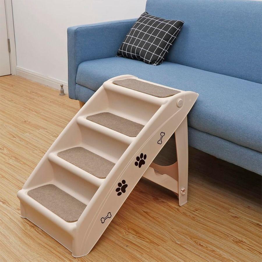 Escaleras Plegables Antideslizantes Para Mascotas 4 Escalones-6