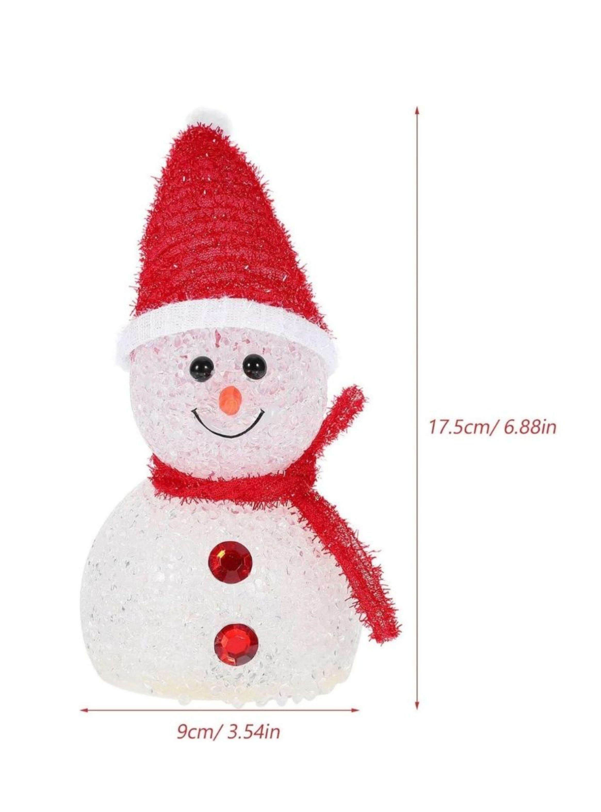 Muñeco Led Solar Para Jardin Exteriores Adorno Navidad-2