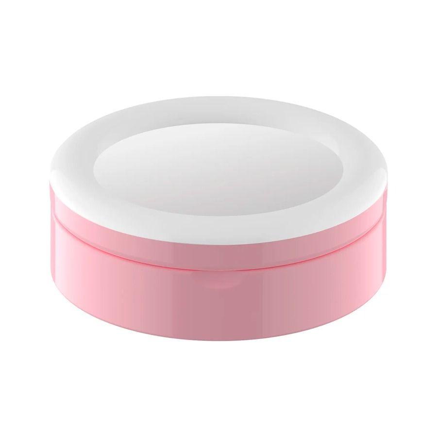 Aro De Luz LED Plegable Con Espejo Y Soporte Para Celular-5