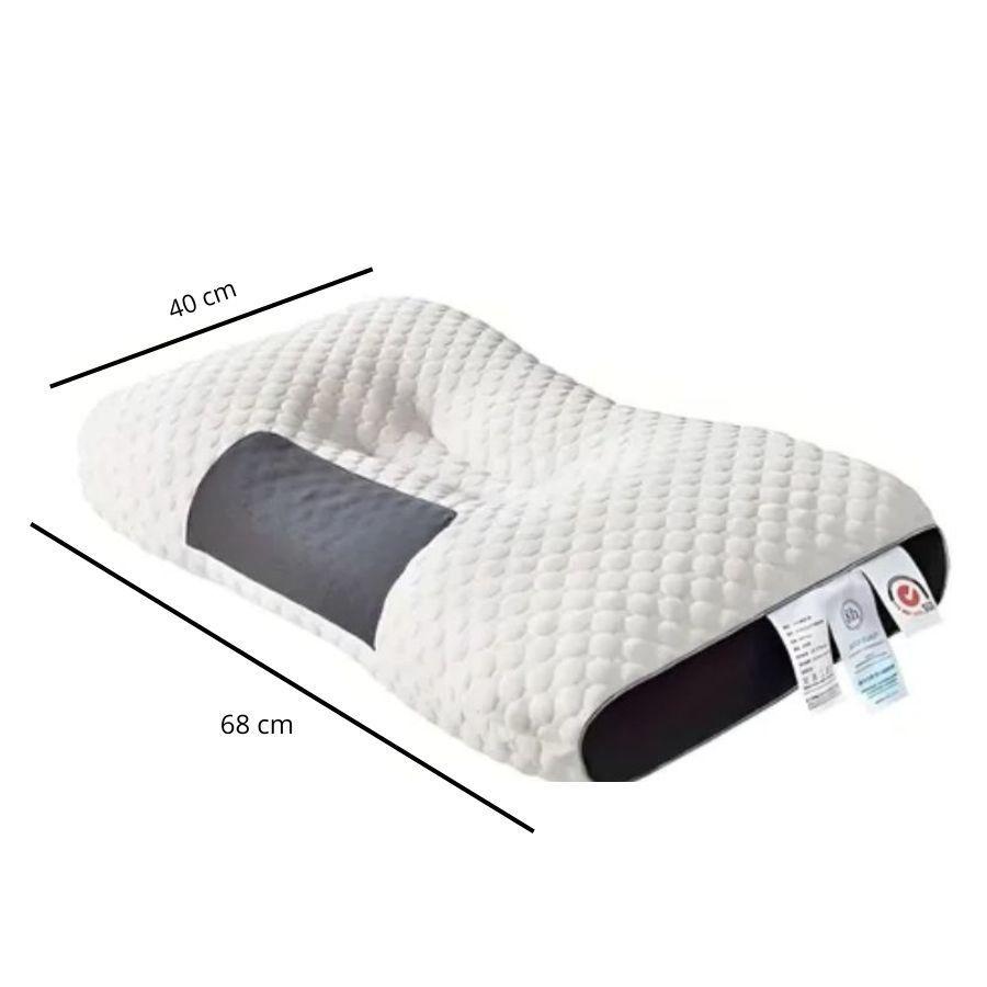 Almohada Ortopedica Ergonomica Cervical Para Cuello-4