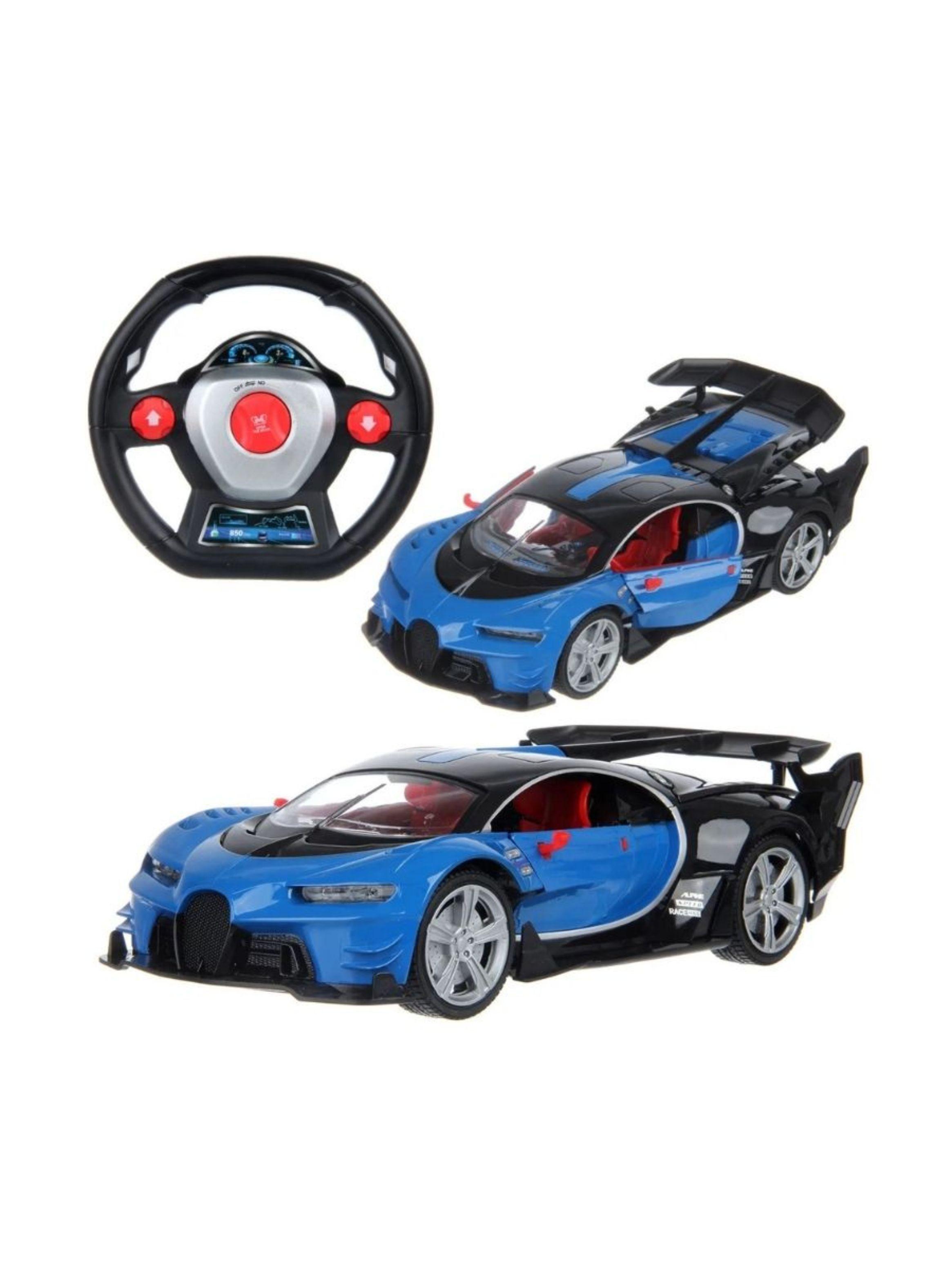 Auto a Control Remoto con Volante Sensorial-6