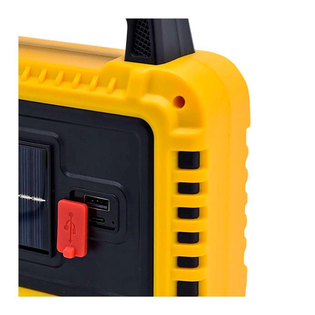Linterna solar 50W luz de emergencia portátil solar para acampar-3