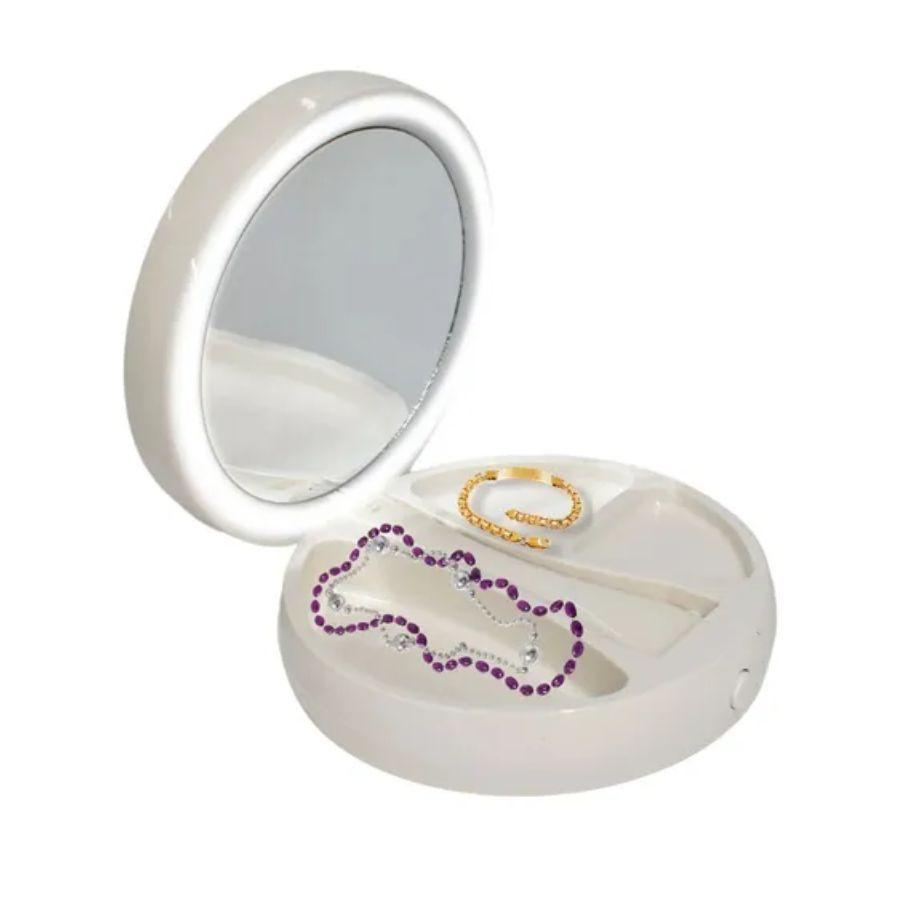 Espejo LED Con Doble Cara Plegable Para Maquillaje -3