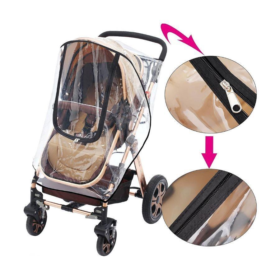 Cobertor Cubre Coche Funda Impermeable Universal para Lluvia -4