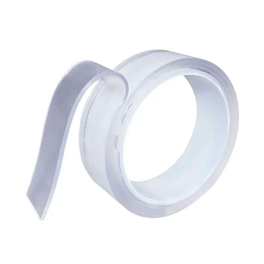 Cinta Adhesiva Transparente De Doble Cara Reutilizable De 3 Metros-3