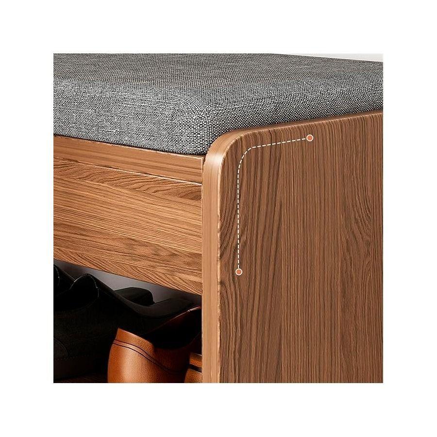 Organizador De Zapatos Banco Con Acolchado 3 Niveles-2