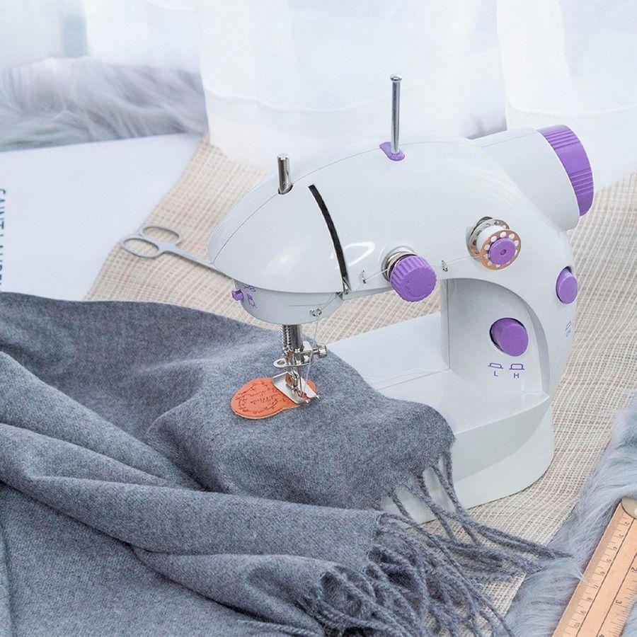 Máquina Pequeña Para Coser Eléctrica Portátil-5