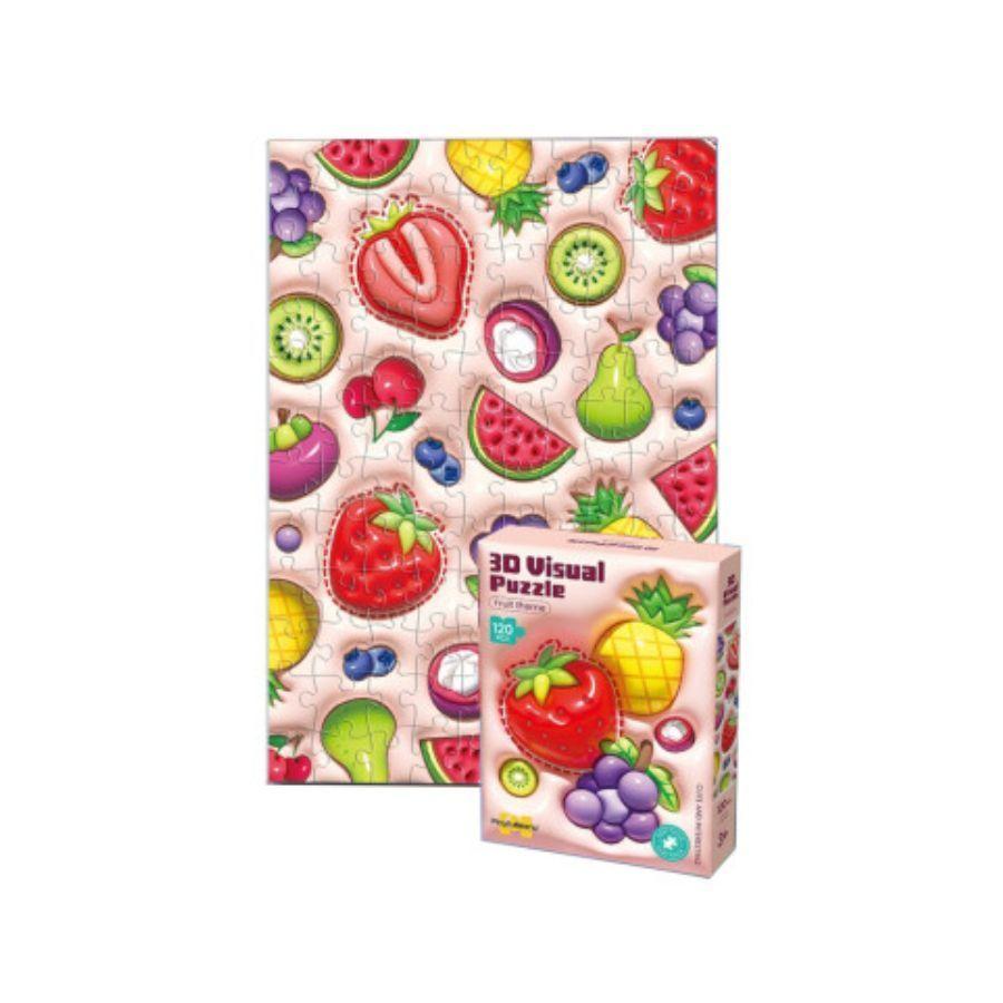 Puzzle 3D De Frutas 120 Piezas-2