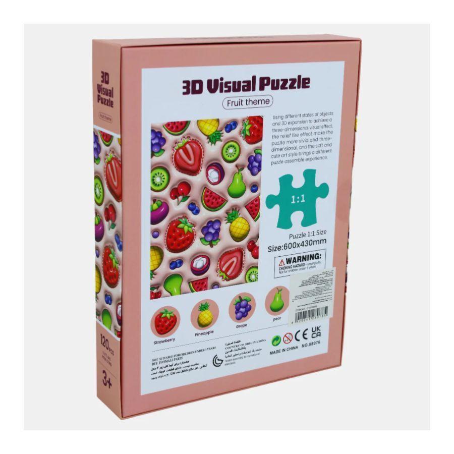 Puzzle 3D De Frutas 120 Piezas-3