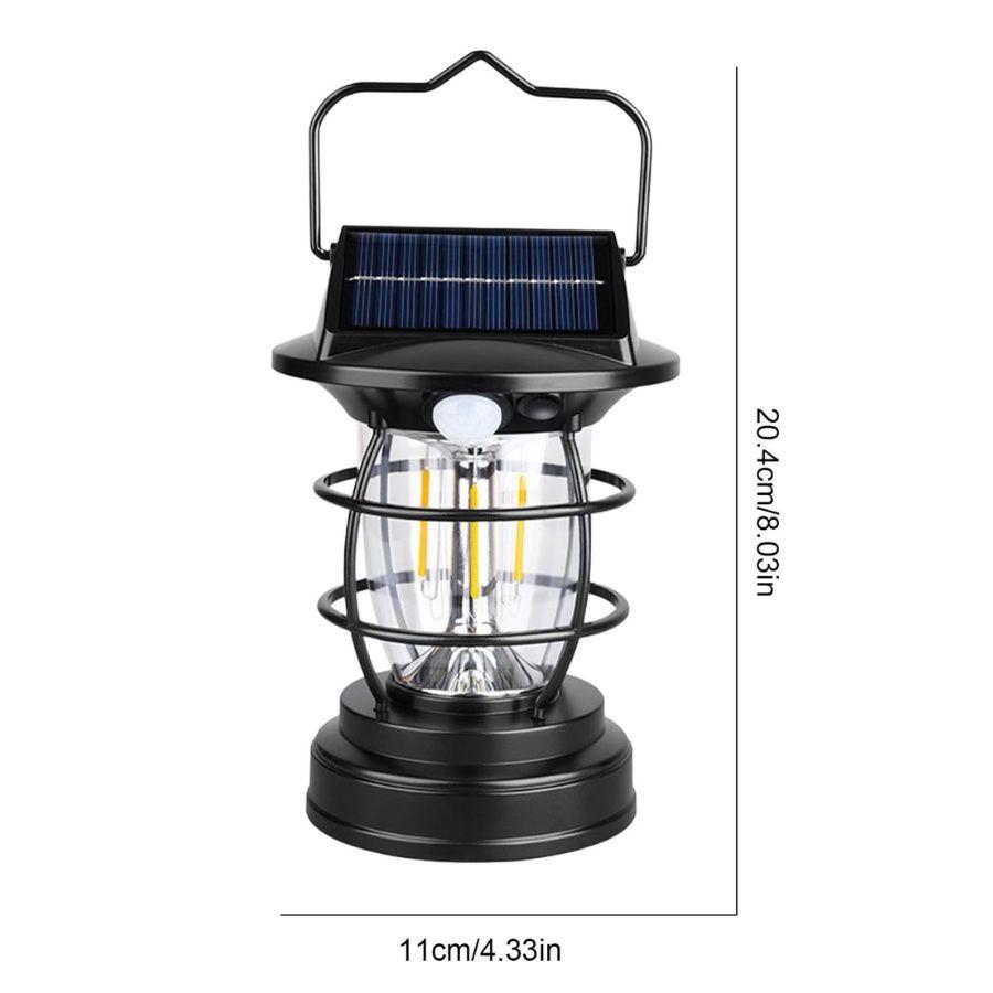 Farol Solar LED Foco Con Sensor De Movimiento Impermeable-3
