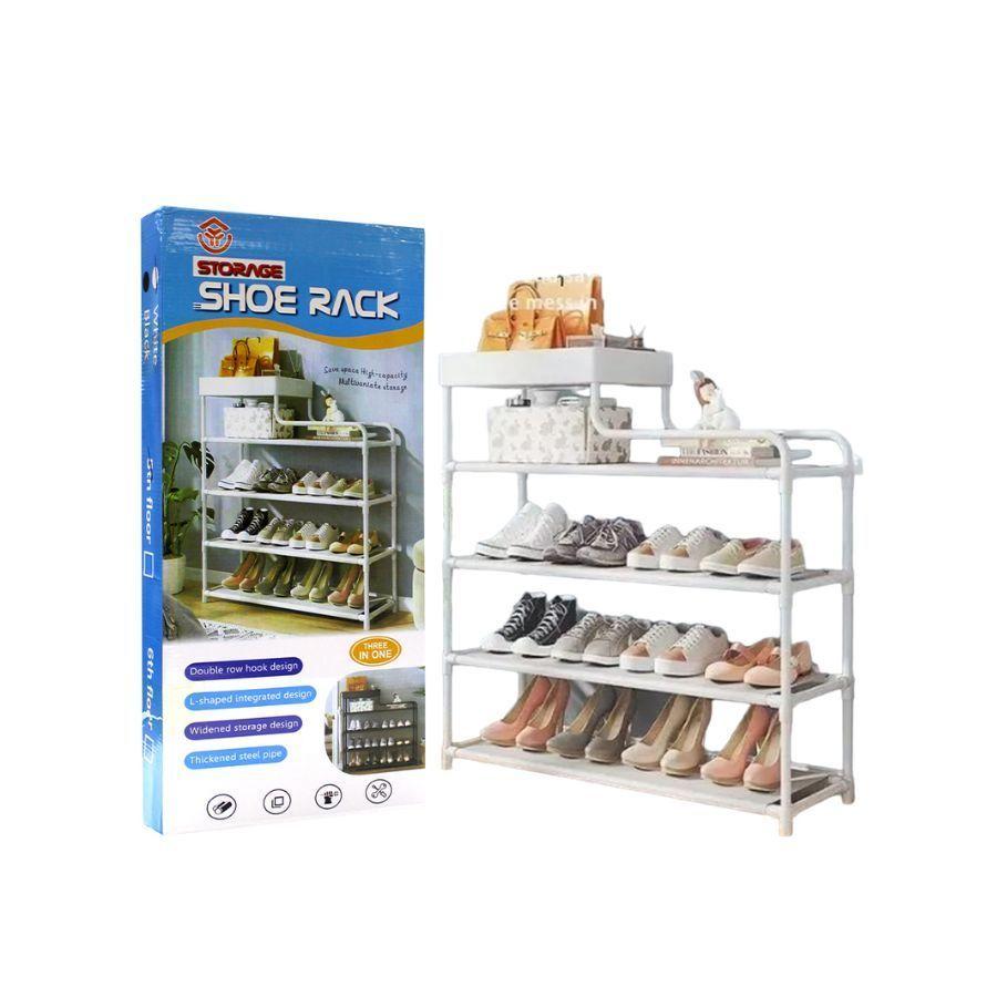 Organizador de Zapatos Mueble Ropa Zapatero Armable 5 Niveles-2