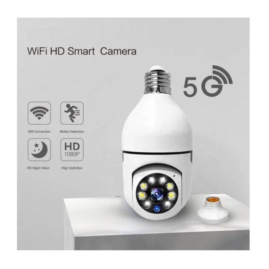 Cámara De Seguridad Aplicación WiFi Ampolleta 360-2