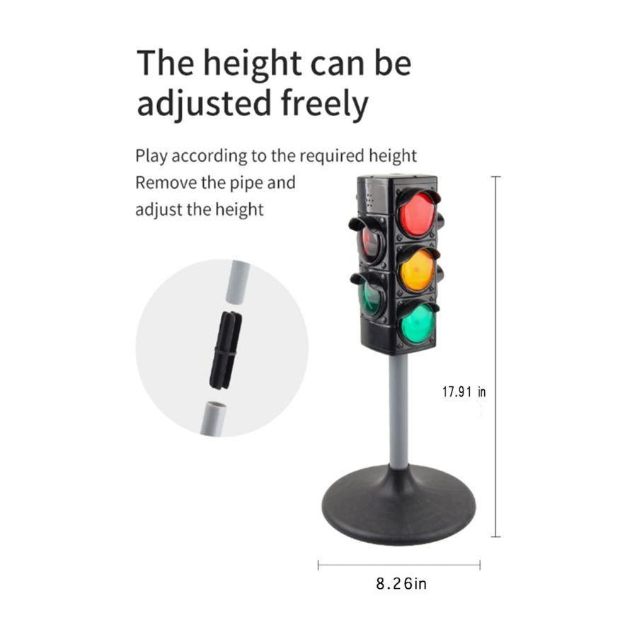 Juguete Mini Semáforo Eléctrico Para Niños 70cm-3