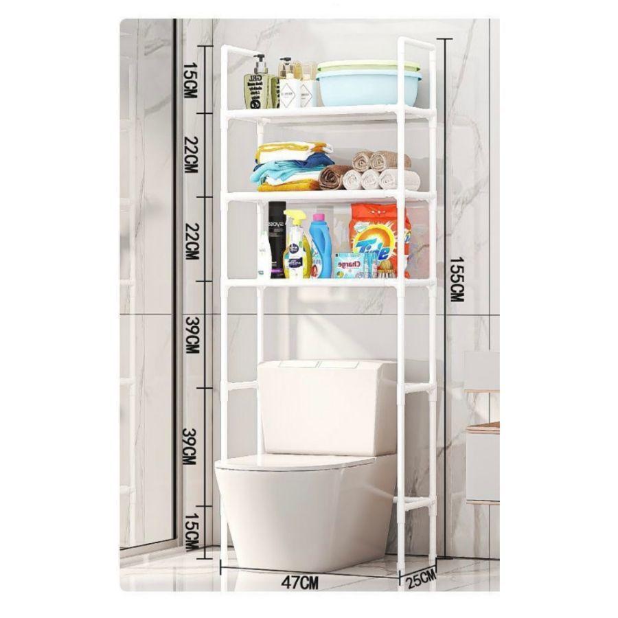 Toallero Mueble Baño Estante Rack Organizador Inodoro Wc-2