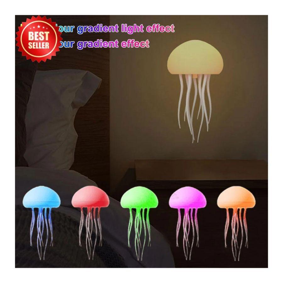 Luz Nocturna De Medusa Decorativa Con Alimentación USB-3
