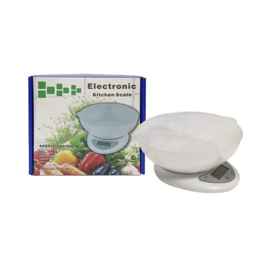 Balanza Báscula De Cocina Electrónica Con Tazón5 Kg-3
