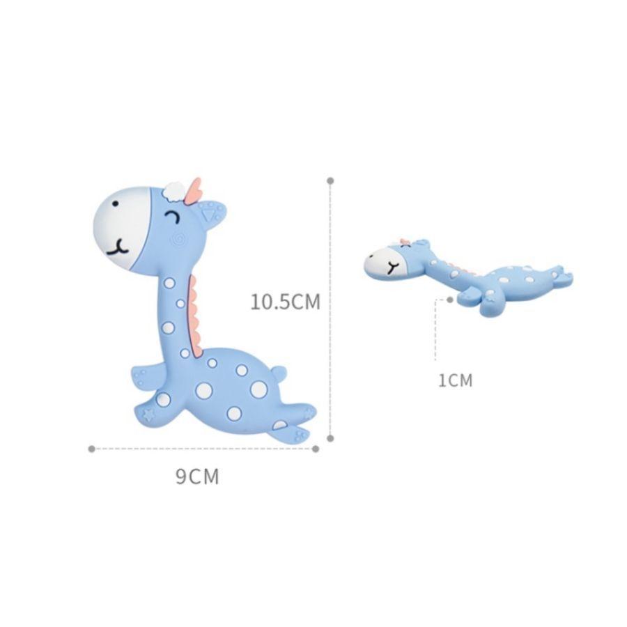 Mordedor De Jirafa Rasca Encías De Silicona -1