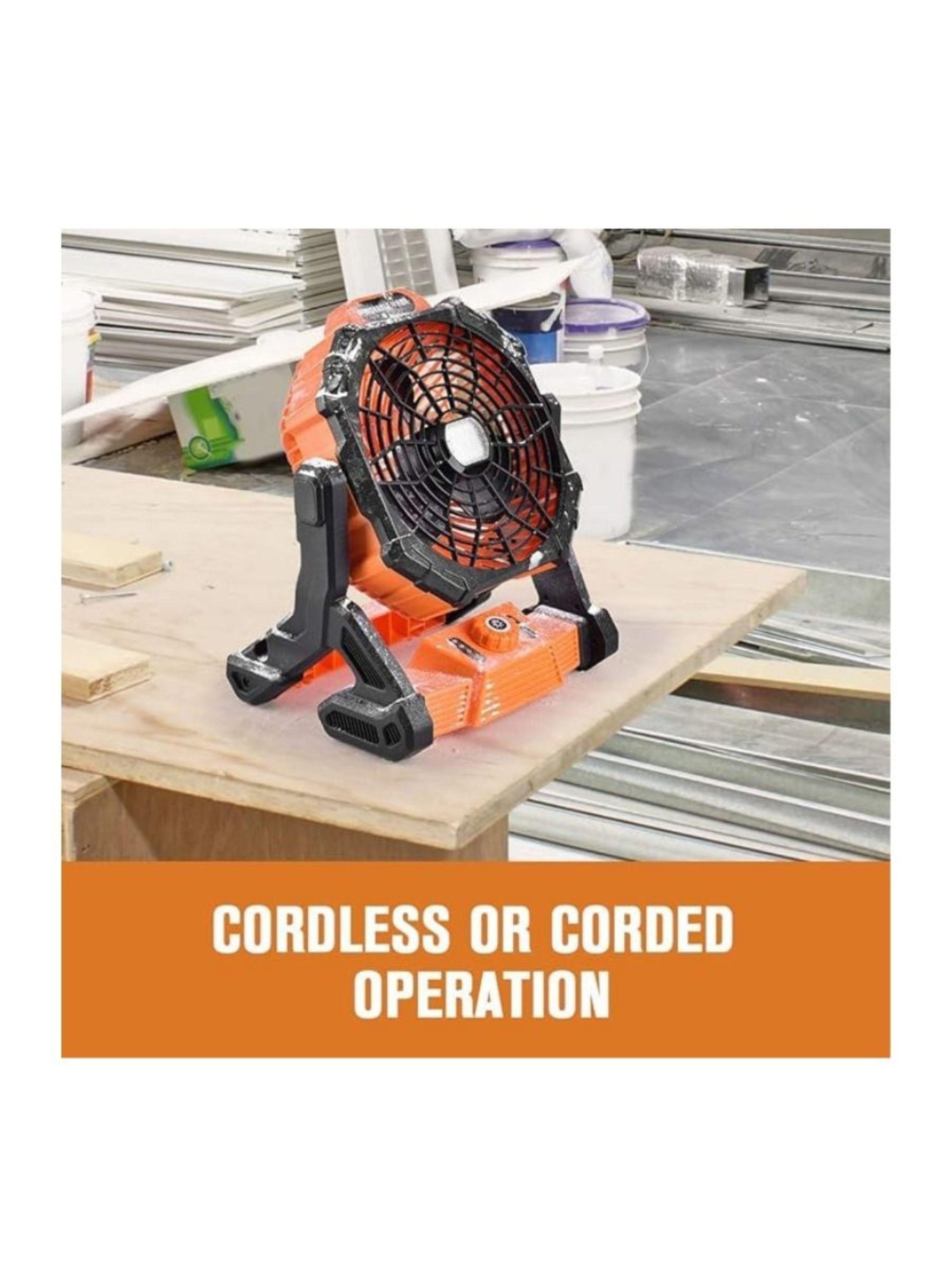 Ventilador De Piso Inalambrico Jortan X25 Con Led-3