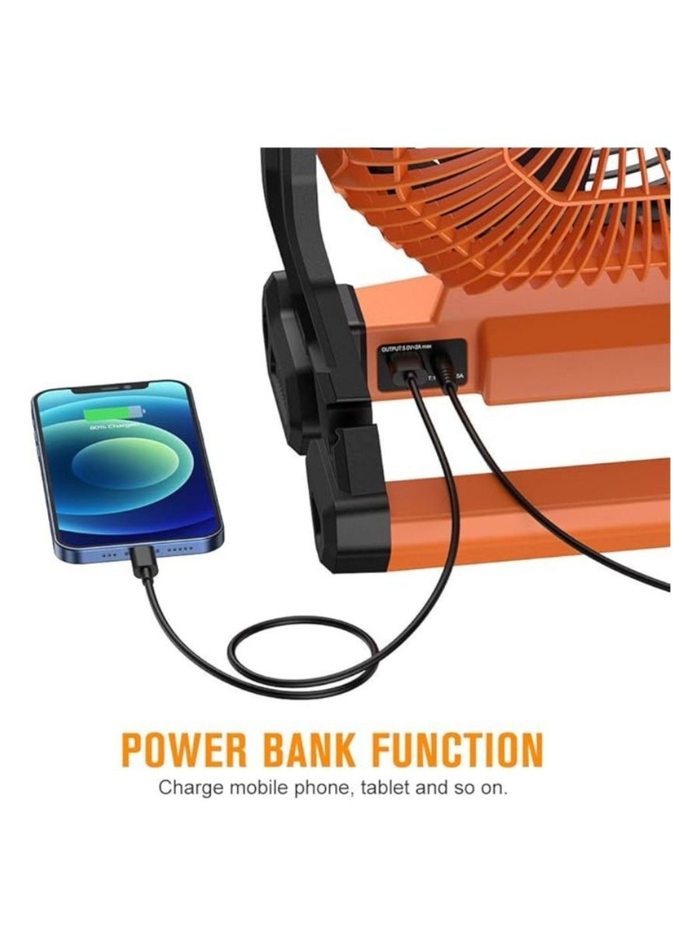 Ventilador De Piso Inalambrico Jortan X25 Con Led-5