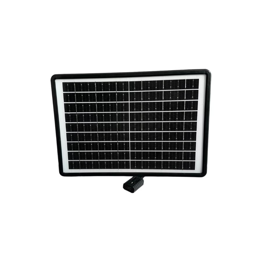 Cargador Panel Solar Multipropósito 16a 5v-8w Negro 5v-2
