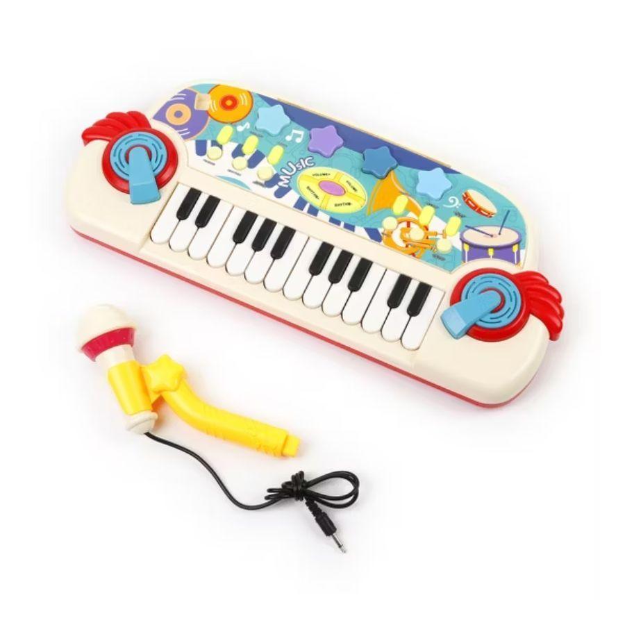 Piano Teclado Infantil De Plástico 25 Teclas-2