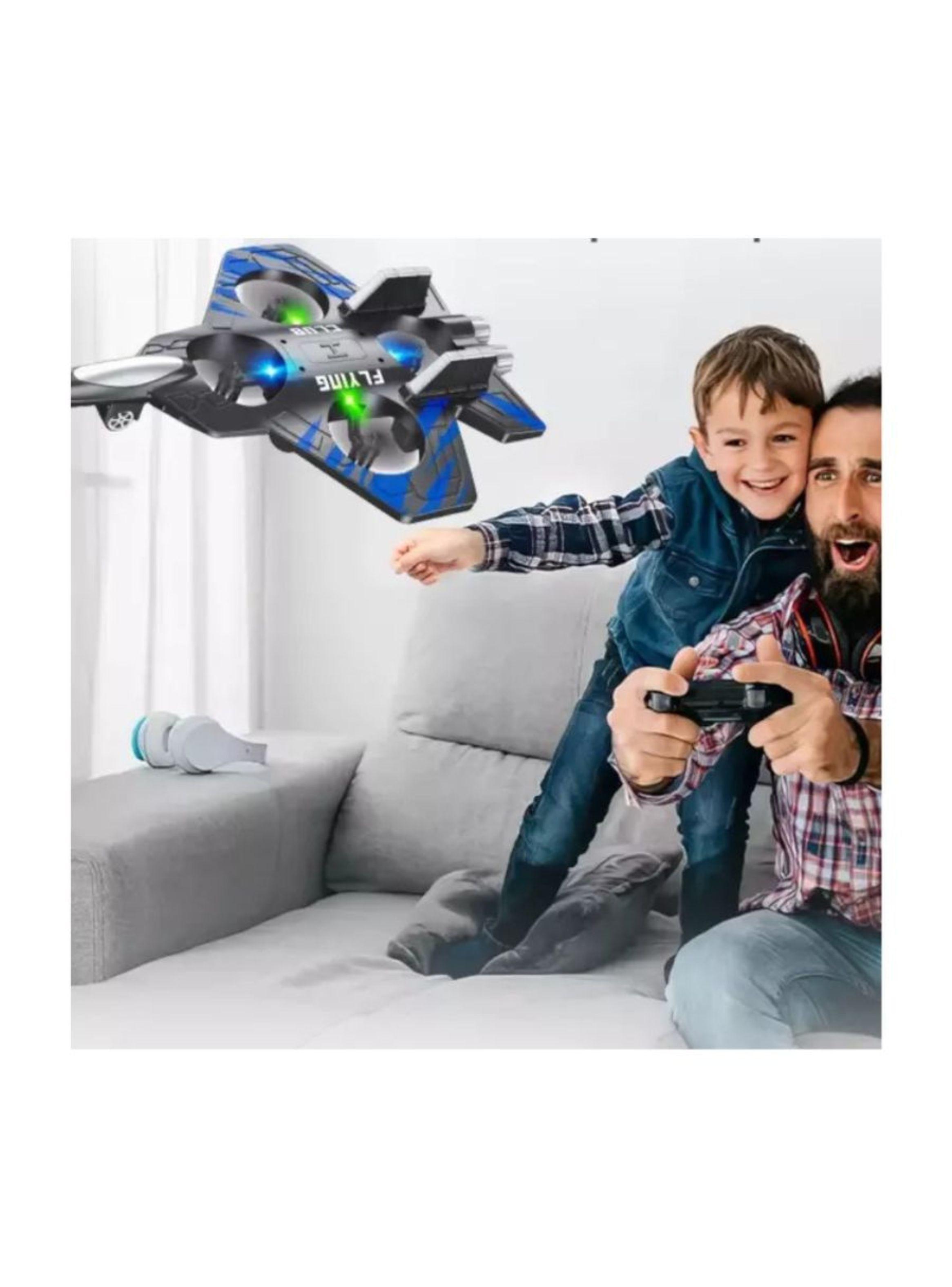 Avión Drone Ligero de Juguete Volador Control Remoto Recargable -3