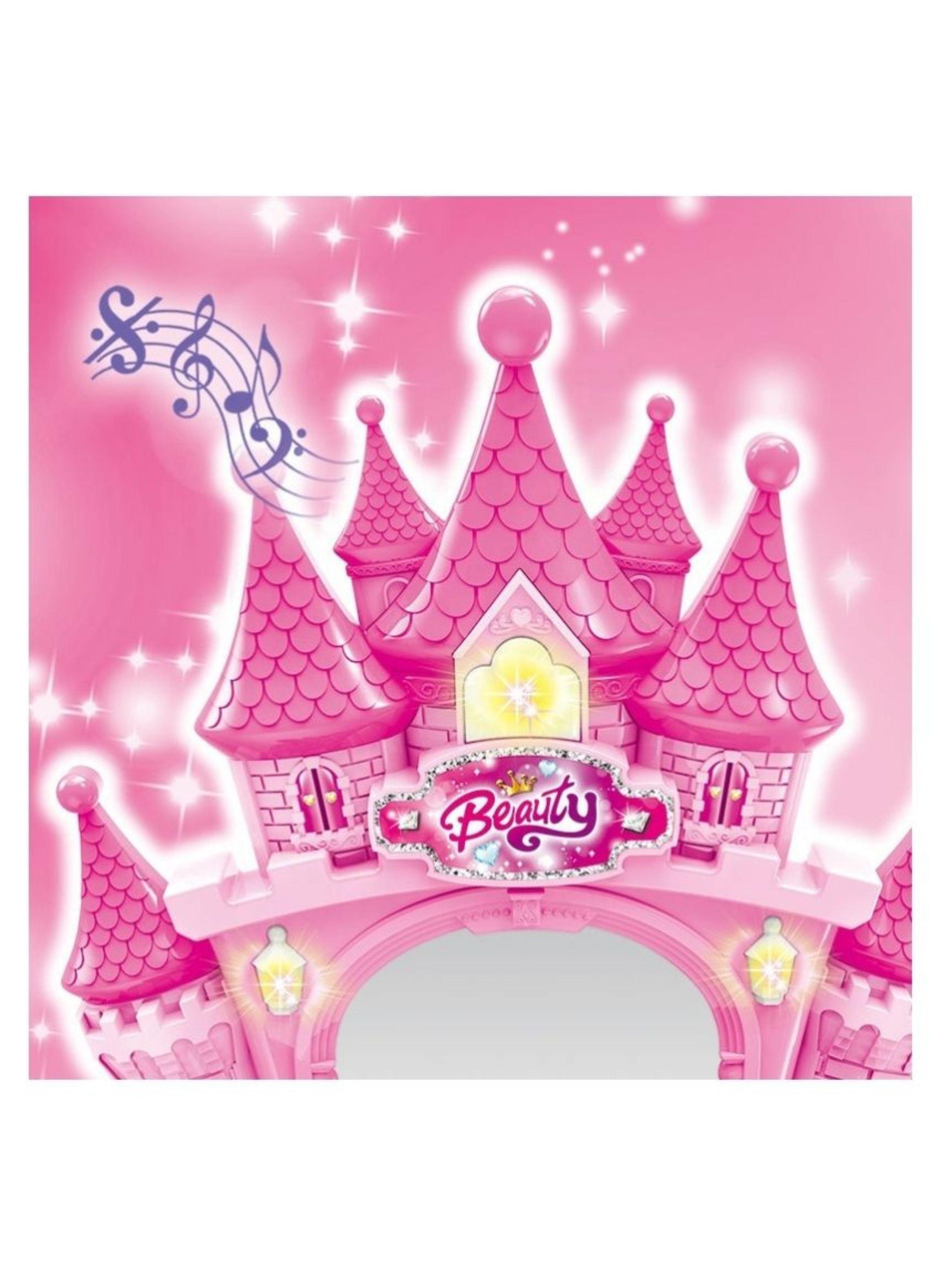 Set Tocador Accesorios de Belleza Infantil Con Luces-3