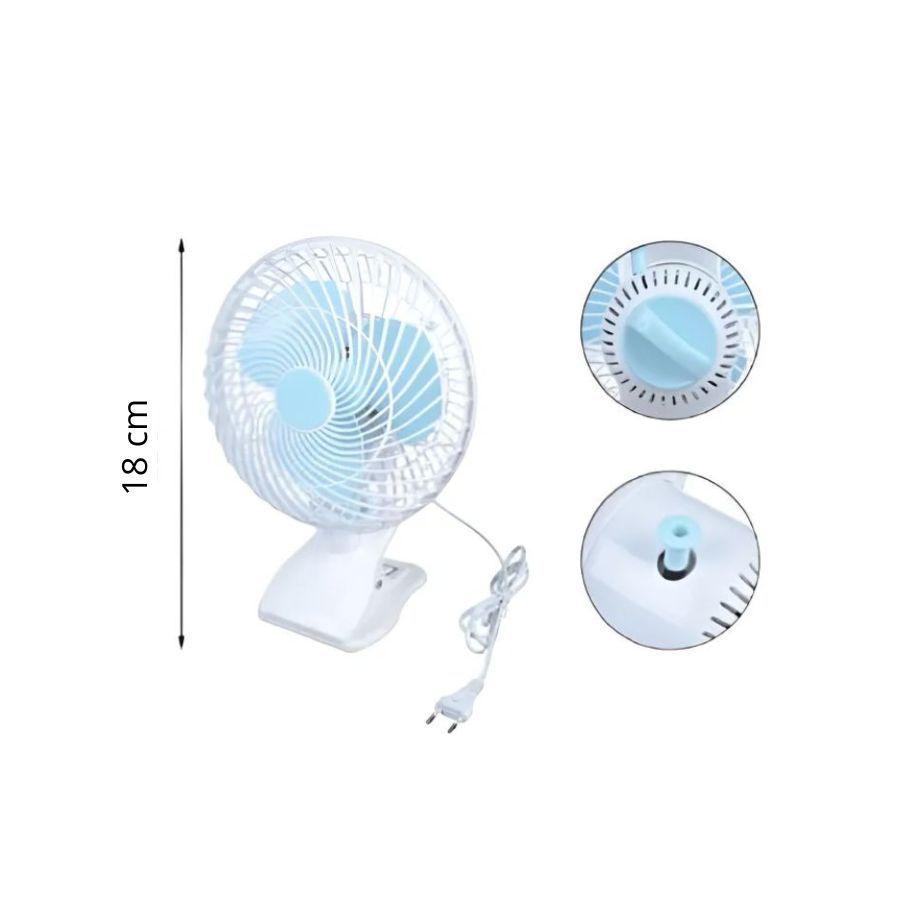 Mini Ventilador De Clip De Escritorio-2
