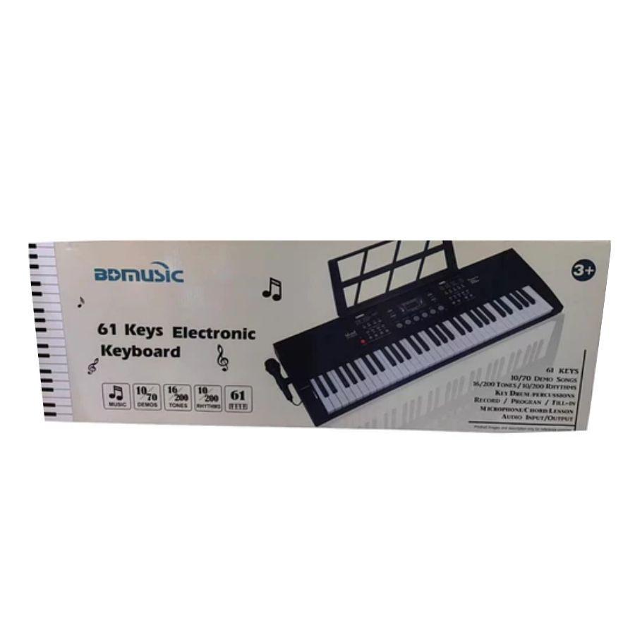Teclado Órgano Musical Electrónico 61 Teclas 16 Tonos 10 Ritmos -2