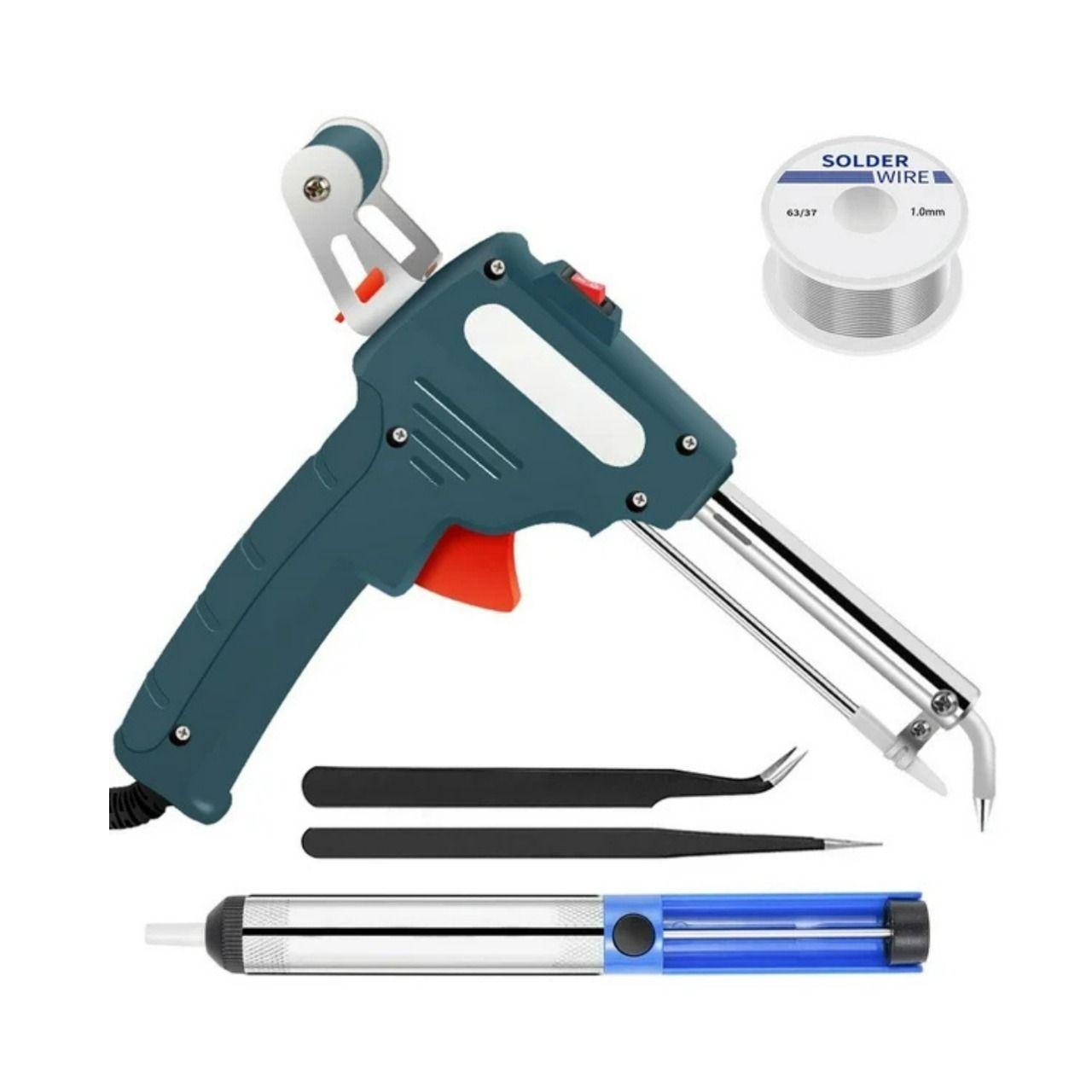 Kit De Soldadura De Hierro 60w Pistola De Mano-2