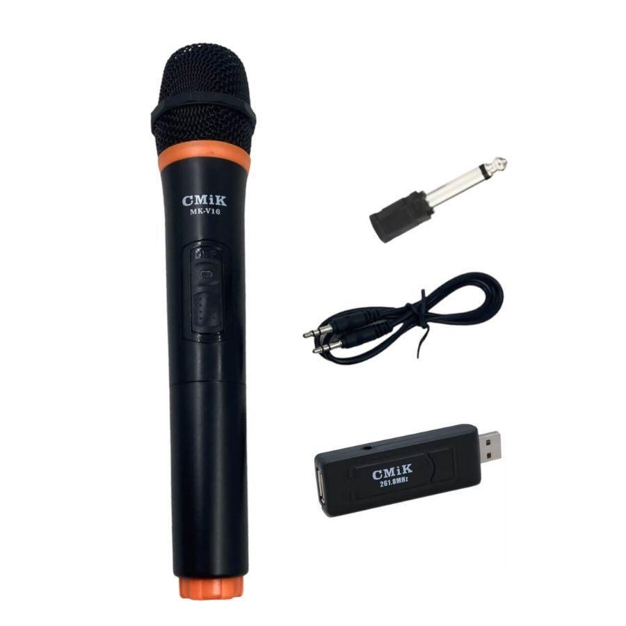 Micrófono Inalámbrico USB CMIK V16-2