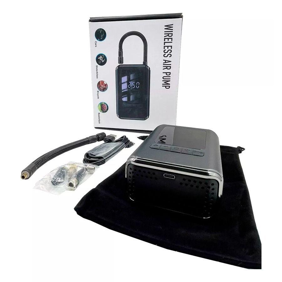 Compresor De Aire Portátil Inalámbrica Para Autos Motos -2