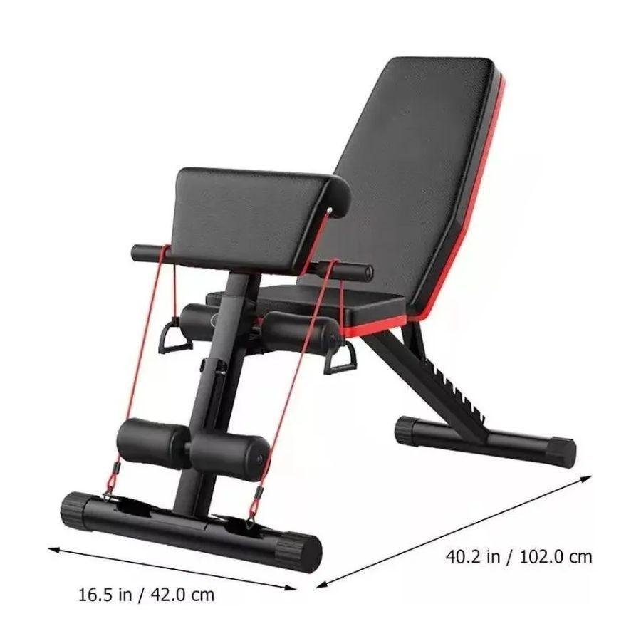 Máquina Aeróbica Abdominales De Ejercicios Banca Grande -2
