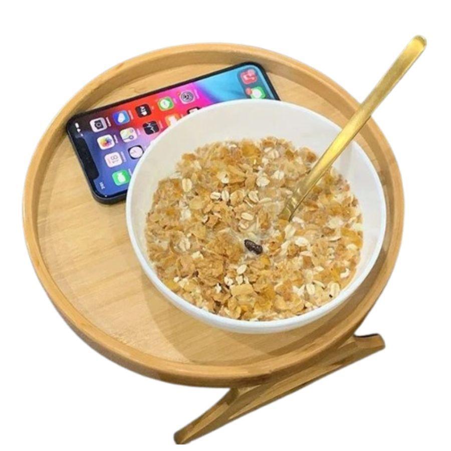 Bandeja para Servir para Sofá Mesa Reposabrazos-2