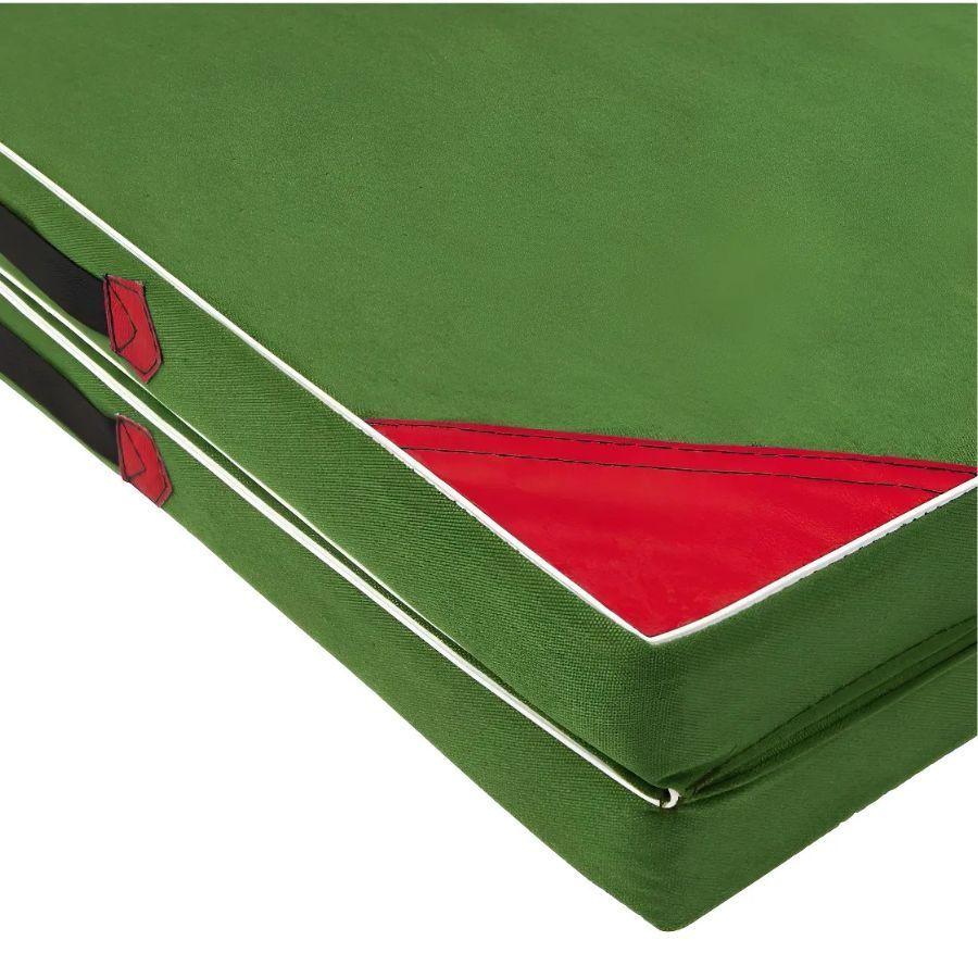 Colchoneta Deportiva Gimnasia Pilates Plegable 200x50 Cm Verde ME13895-3
