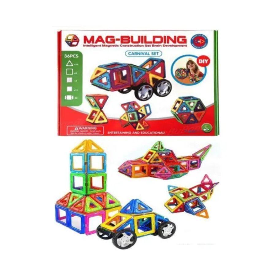 Set De Construcción Magnético Carnival 36piezas -5