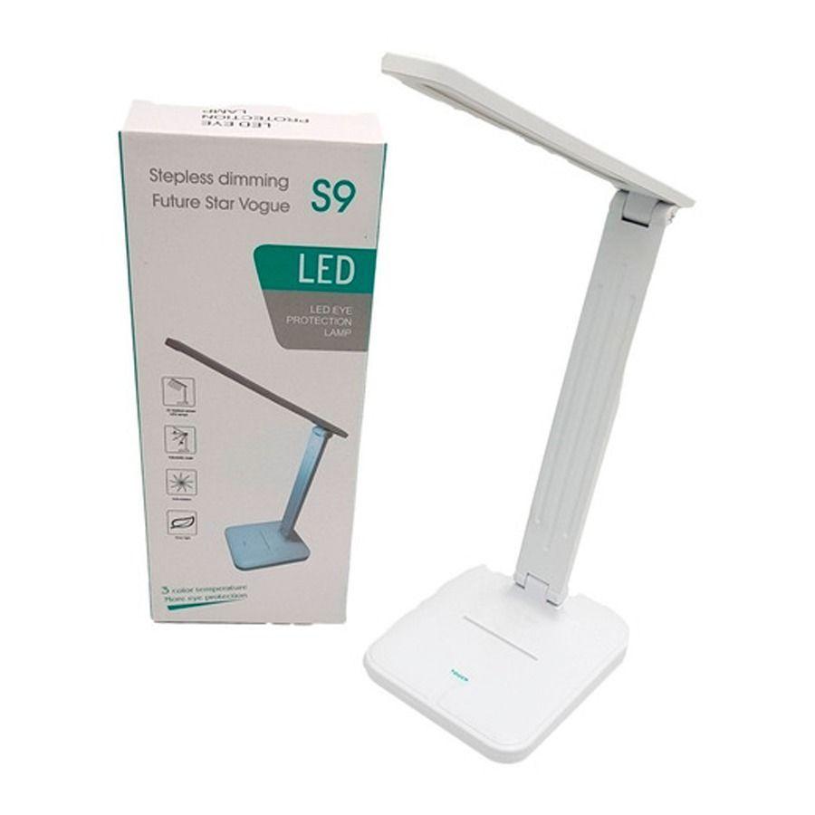 Lámpara Led De Escritorio Plegable Táctil Regulable 3 Tonos De Luz-1